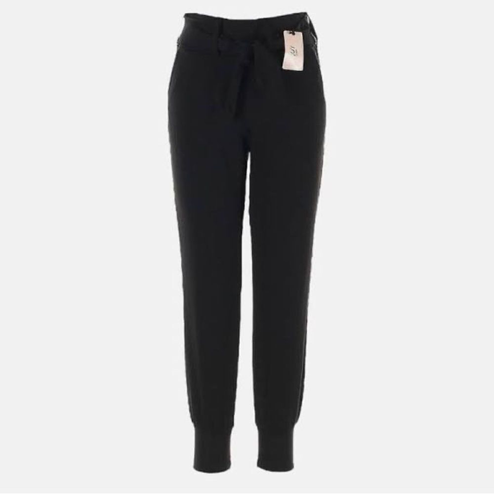 Sincerely Jules NWT Black Pull On Utility Joggers Sz L